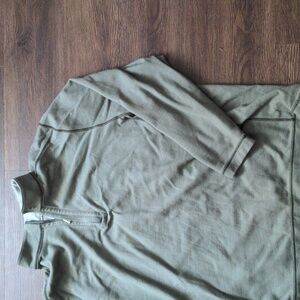 Tommy Bahama Men's Size XXL Green Reversible 1/4 zip Pullover